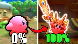 I 100%'d Kirby and the Forgotten Land, Here's What Happened
