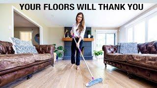 How to Clean Floors (Hardwood, Laminate & Luxury Vinyl)