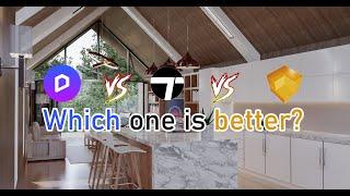 Enscape VS Twinmotion VS D5 | Which one is better?