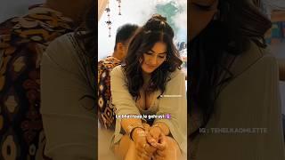 kavya thapar hot cleavage scene, Double ismart #southmovie #music #love #sexy #song