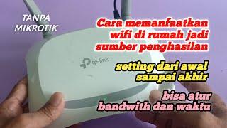 Wi-Fi di rumah, bisa bikin voucheran tanpa mikrotik | GB channel