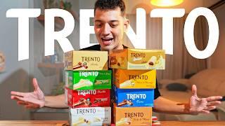 PROVEI TODOS OS SABORES DE TRENTO (melhor chocolate brasileiro?)