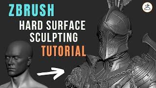 Zbrush Hard Surface Sculpting Tutorial II Beginner to Advanced II