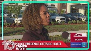 Police: 1 dead, 3 hospitalized after shooting at Tampa Holiday Inn