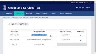 How to Download GST Cancellation Certificate