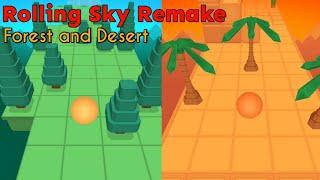 Rolling Sky Remake - Forest and Desert