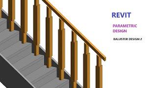 Revit  Parametric Design Tutorial  (making a baluster family in Revit )