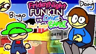 VS. Dave and Bambi, but bad Mod Showcase (Doug and Bingo)