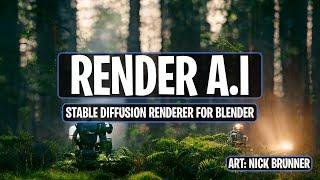 A.I Render  - New Blender A.I Render Tool For All