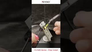 Fiber Head Installation | FS-N40 Series Fiber Optic Sensor