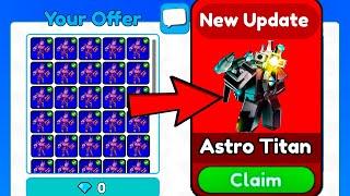 OMG!! I GOT NEW ASTRO TITAN FOR 50 MECH BUNNIES | EPISODE 72 (PART 2) UPDATE Toilet Tower Defense