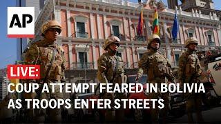 Bolivia LIVE: Coup attempt fails as president urges people to mobilize against democracy threat