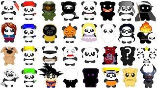 FIND the PANDAS *How to get ALL 32 NEW Pandas and Badges* Roblox