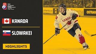 Kanada vs. Slowakei | Highlights - Viertelfinale, Eishockey-WM 2024 | SDTV Eishockey