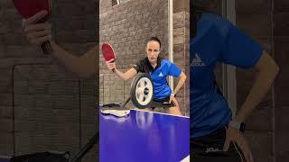 TOPSPIN backhand amateur professional #tabletennis #pingpong #girl