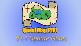 Quest Map Pro - Version 1.1 Update