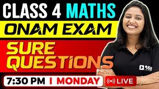 Class 4 Maths  | Onam Exam Marathon | Exam Winner