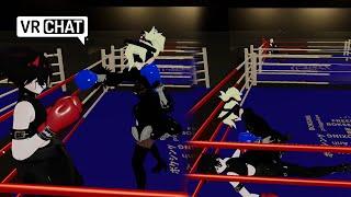 Android gives a Power up beating VRchat BOXING