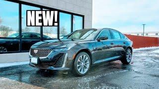 NEW 2021 Cadillac CT5 interior quality check