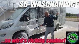 SB-Waschpark Oberhausen - optimal für Wohnmobile - Powerschaum - So wird's richtig sauber!