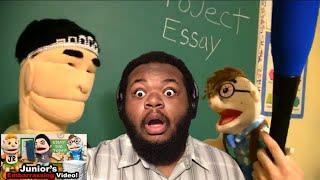 SML Movie: Junior's Embarrassing Video! (REACTION)