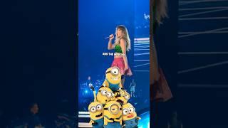 Taylor Swift x Minions at the Eras Tour  #shorts #taylorswift #minions