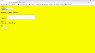 HTML form element || Programming Funda || Hypertext Markup Language