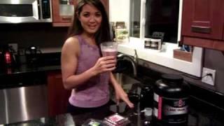 Muscle Gauge Nutrition's Pure Isolate Very Berry Protein Recipe-GAUGEGIRL82