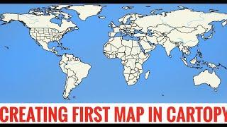 Making our first map | python | #pyGuru