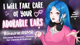 Pampering my Favorite Listener 🩷 [Binaural ASMR | Ear Rubs | Soft Spoken Comfort | 4th Wallbreak]