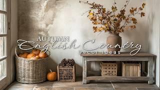 Charming Fall Decor: English Country Style for a Cozy Autumn