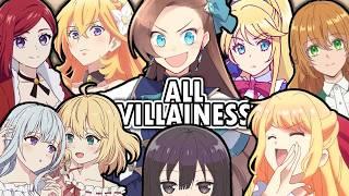 A Comprehensive List of Villainess Anime