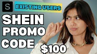 Shein Coupon Code  Get Shein Promo Codes [EXISTING USERS] $100 OFF!