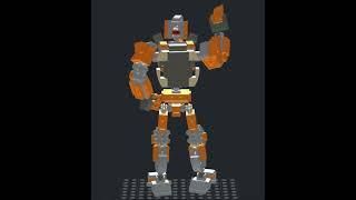 Lego transformers MOC, Maximal Rattrap #lego #transformers #shorts  #legotransformers