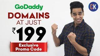 GoDaddy Promo Code: Apply & Get Flat 77% Off Domains