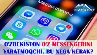 O'zbekiston o'z messengerini yaratmoqchi. Bu nega kerak? @Komiljon_Aslonov