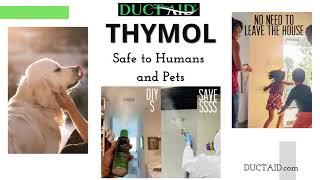 What is Duct Aid With Thymol | Keep your air duct cleand to prevent colds and allergies | air duct