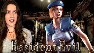 my first RESIDENT EVIL GAME! RE1 Remastered | FIRST PLAYTHROUGH