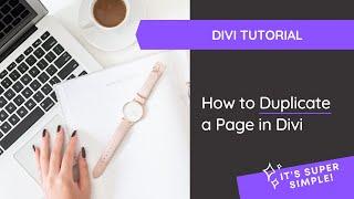 How to Duplicate a Page in Divi