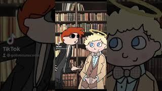 Good Omens animation animatic crowley aziraphale funny 