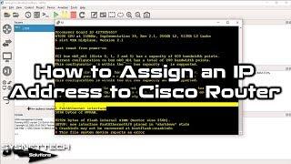 How to Assign an IP Address to Cisco Router in GNS3 | SYSNETTECH Solutions