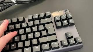 Steelseries Apex 7 TKL Red Switches Sound