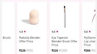 myglamm new bUg looT offer  All MaKeUp brushes only in 124rs | myglamm loot offer  #viralvideo