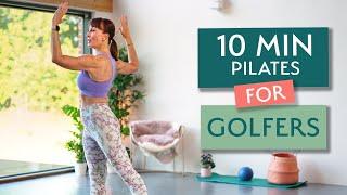 Standing Pilates | 10 Minute Warm Up & Stretch | Great for Golfers and Desk Workers