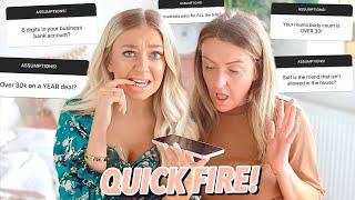 Quick Fire Assumptions Challenge W/ MY MUM! She Did NOT Hold Back...