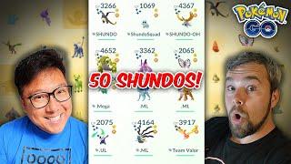 Comparing Brandon Tan & My Shiny Collections! Shundos, Shadows, & More! (Pokémon GO)