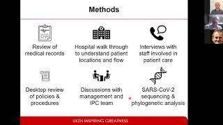 Data@Breakfast: Insights from the investigation of a large hospital outbreak of COVID-19