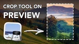 How to Crop an Image using PREVIEW on MAC