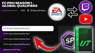 How to Link your EA Account to Youtube/Twitch!  How to Complete FC Pro Season 1 Objectives in FC 25