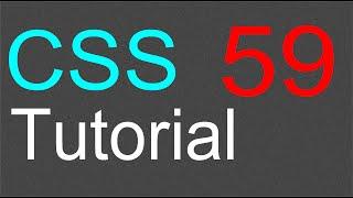 CSS Tutorial for Beginners - 59 - text shadow